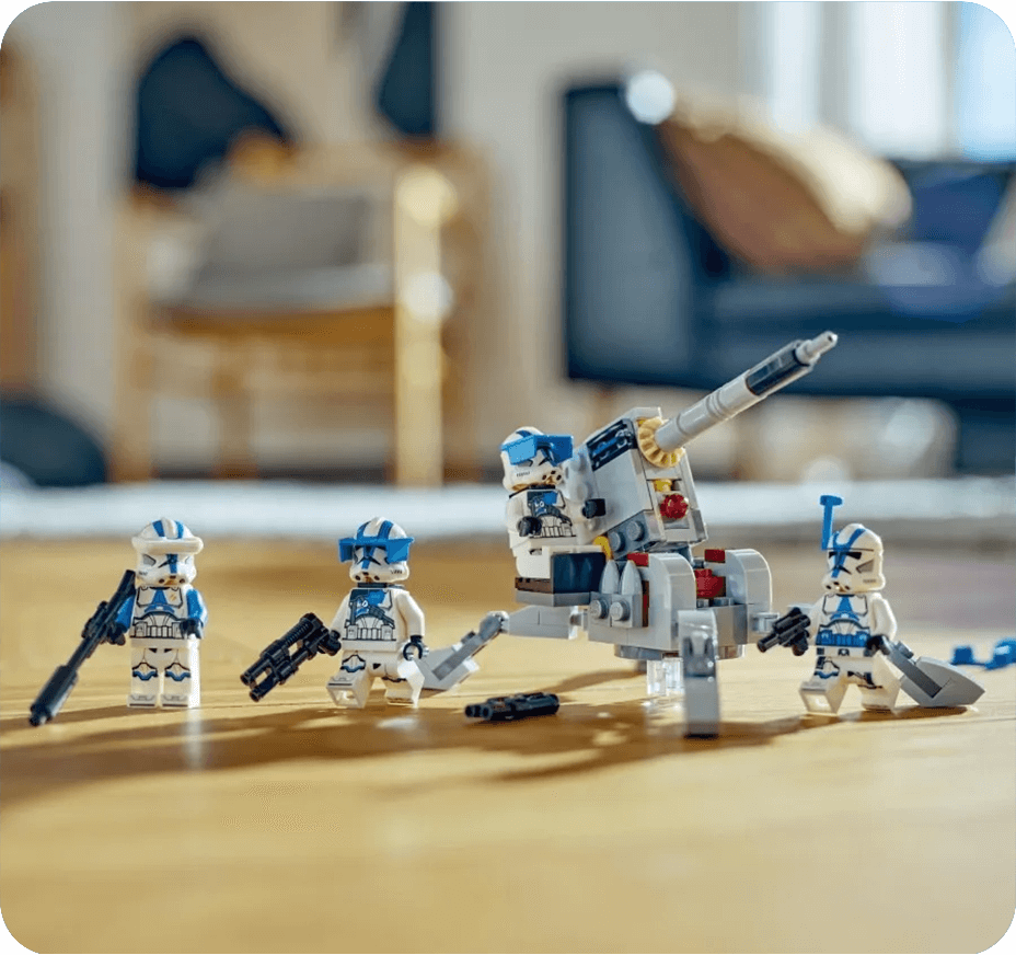 Klocki LEGO Star Wars 75345 Zestaw bitewny - żołnierze-klony z 501. legionu